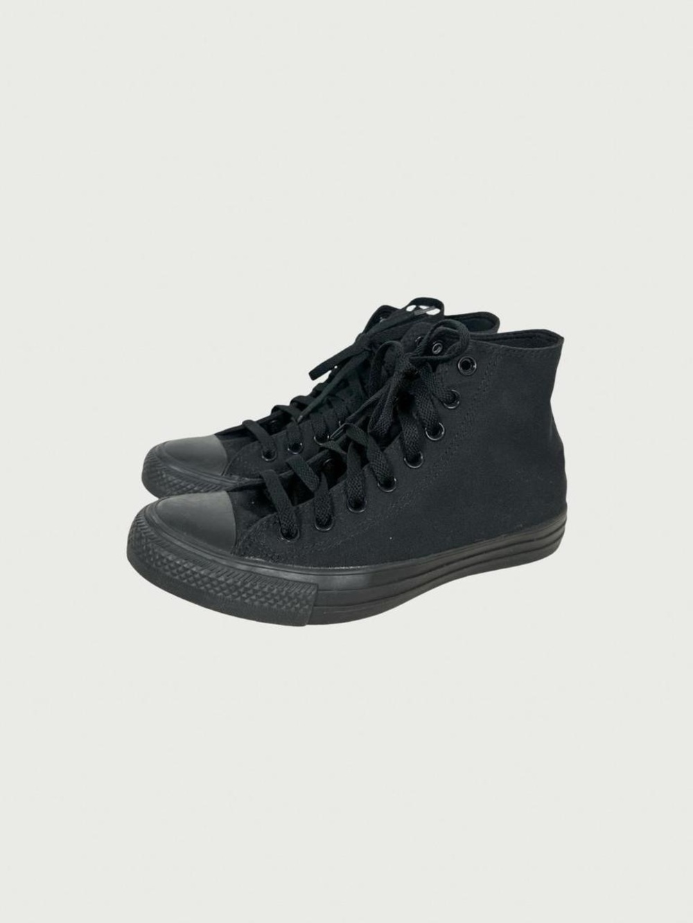 All Black Converse High Top Sneakers